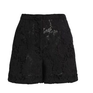 JASON WU COLLECTION Guipure Lace Shorts in Black NWT Size 10
